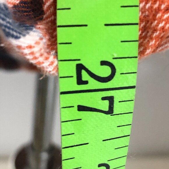 - Womens WindRiver Orange & Blue Flannel Shirt. Small.Breast Cancer Fundra… - Picture 5 of 6